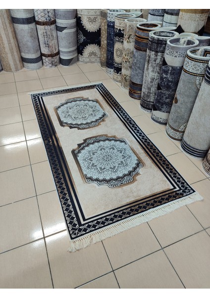 100X200 cm Dijital Baskı Kaymaz Dod Taban Süngerli Yolluk