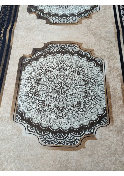 100X200 cm Dijital Baskı Kaymaz Dod Taban Süngerli Yolluk