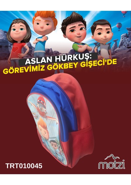 Çocuk Aslan No6 Sırt Çantası Iki Gözlü - İlkokul - TRT010045