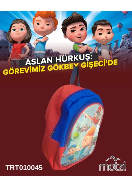 Çocuk Aslan No6 Sırt Çantası Iki Gözlü - İlkokul - TRT010045