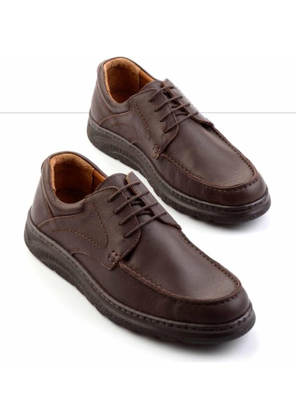 Kahve Floter Deri Erkek Casual Ayakkabı E01442000340