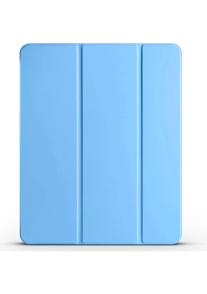 Apple Ipad Pro 12.9 2022 M2 Smart Cover Kalem Bölmeli Standlı 1-1 Kapaklı Kılıf