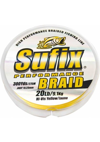 Performance Braid Ip Misina Hı Vıs YELLOW-0.20MM - 135MT - 13.3kg