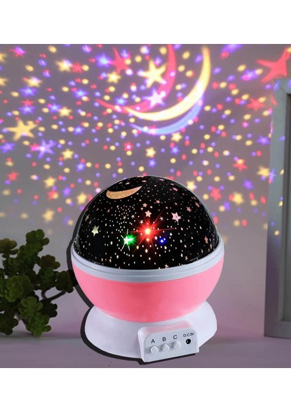 Gece Lambası Projeksiyon LED Renkli Yıldızlı Gökyüzü Projeksiyon fiyatları