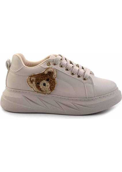 Bej Kadın Sneaker K01015010209