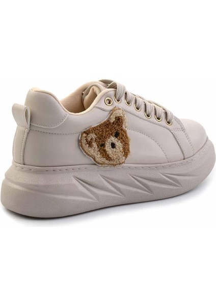 Bej Kadın Sneaker K01015010209