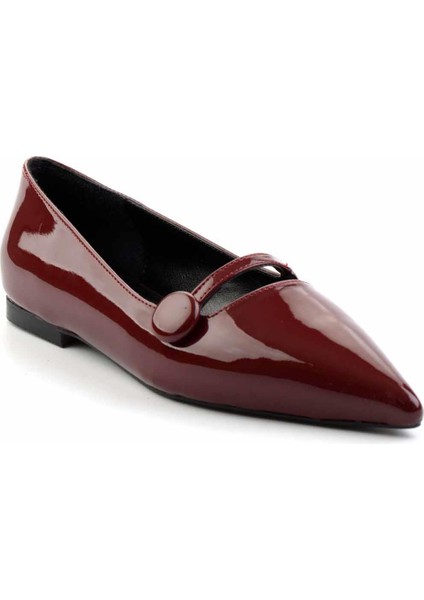 Bordo Rugan Kadın Babet K01188052108 modelleri