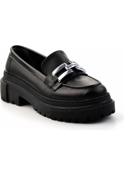 Siyah Kadın Loafer Ayakkabı K01641015509 modelleri