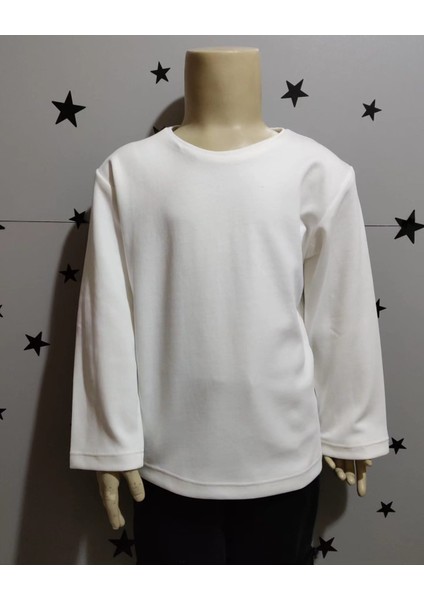 Çocuk Sweatshirt Beyaz