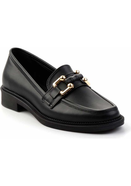 Siyah Kadın Loafer Ayakkabı K01474091309 modelleri