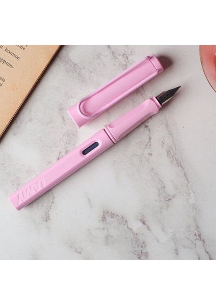 Kişiye Özel Lamy Defter Kalem Set Pembe