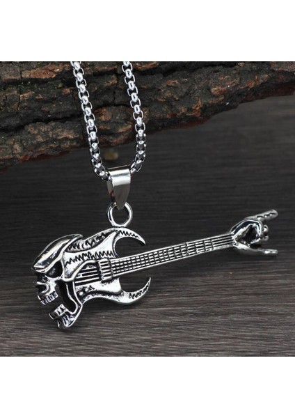 Laria Jewelry Retro Gitar Kolye