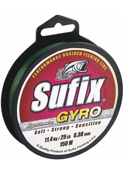 Gyro Braid Ip Misina Deep GREEN-0.26MM - 100MT - 11.4kg