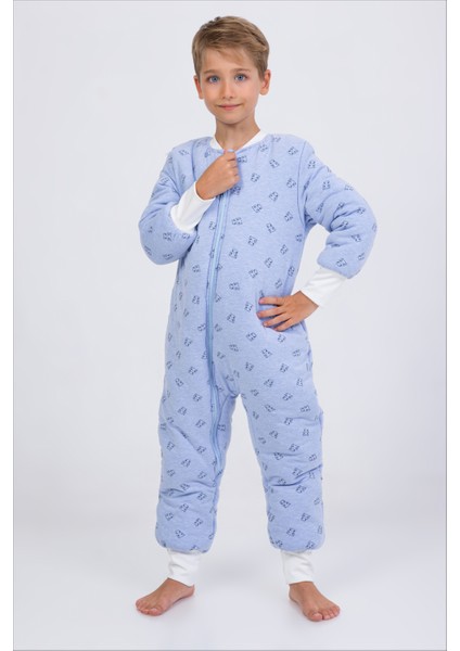 Erkek Çocuk Uyku Tulumu 6-9 Yaş Kalın Elyaf Dolgulu Premium Kalite 2.5 Tog indirimleri