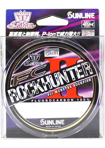 Fc Rock Hunter Iı Fluorocarbon Misina STANDART-0.205MM - 100MT - 3kg