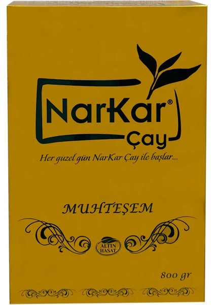 Muhteşem Dökme Siyah Çay 800 gr