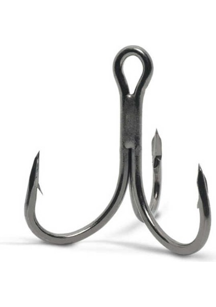 Hypercut 6x Strong Üçlü Olta Iğnesi 7560 Black Nıkel-No:1-0 - 5lı