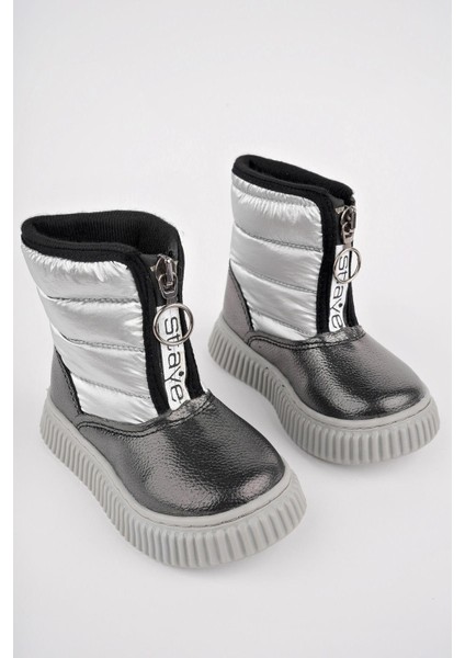 Candy Garantili Bebek Rahat Kalıp Önü Fermuarlı Içi Kürklü Yağmur ve Kar Botu fırsatları