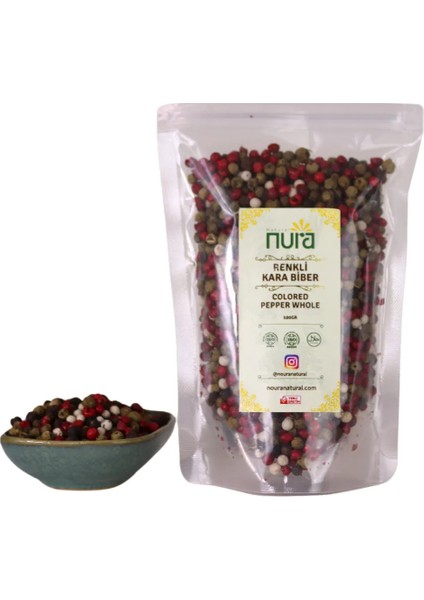 Noura Natural Renkli Karabiber 100 Gr