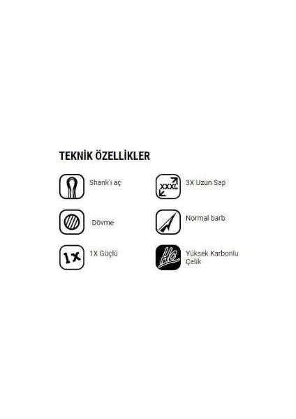 Üçlü Olta Iğnesi 9617PS Permasteel-No:4 - 100LU