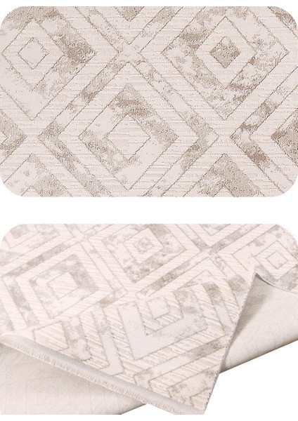 Olympia Krem Modern Çizgi Desenli Halı fırsatları