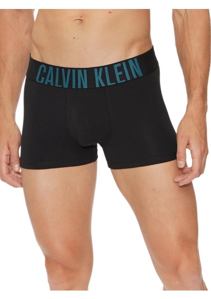 Calvin Klein Erkek 3'lü Siyah Boxer Trunk 000NB3608A