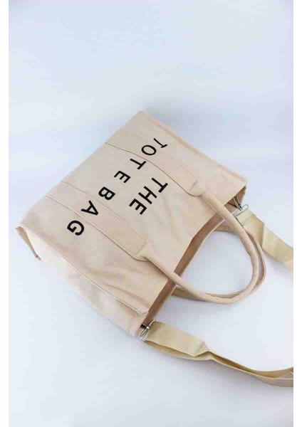 Canvas The Tote Bag Kadın Kol ve Omuz Çantası