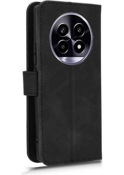 Realme 13 Pro Kickstand Cüzdan Pu Deri Kart Yuvaları Için Flip Case (Yurt Dışından) indirimleri