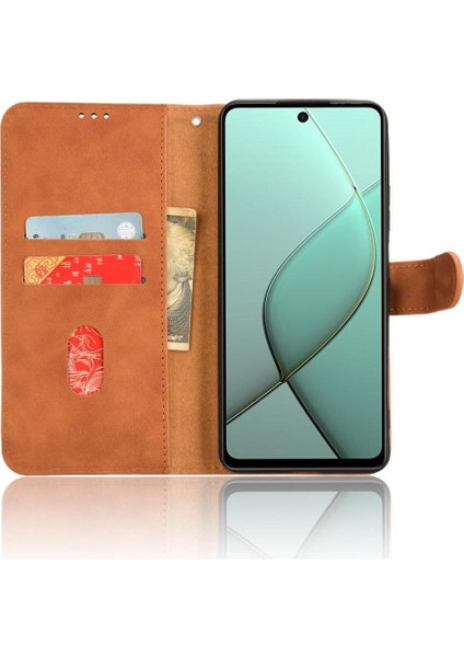 Tecno Spark 20 Pro 5g Kickstand Yan Toka Cüzdan Kartı Için Flip Case (Yurt Dışından)