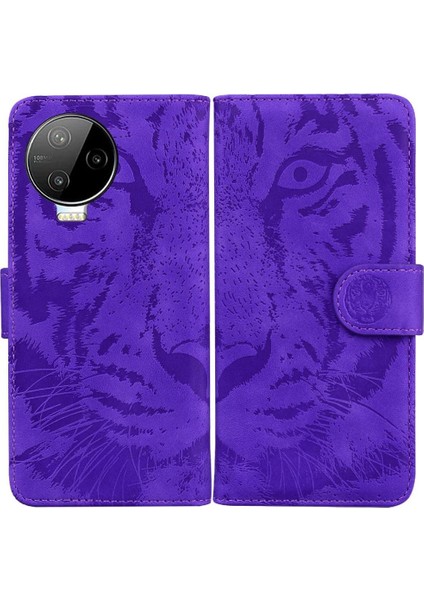 Infinix Not 12 Pro 4g Deri Cüzdan Kickstand Koruyucu Için Flip Case (Yurt Dışından)