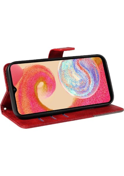 Elmas Dikiş ile Samsung Galaxy A04E ve Kart Yuvası Için Flip Case (Yurt Dışından) fiyatları