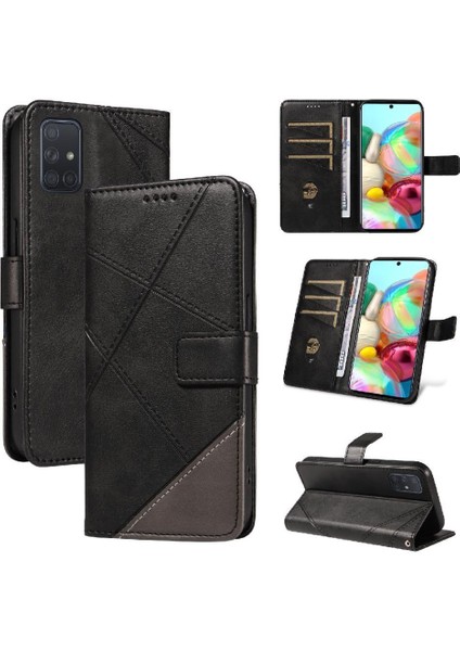 Elmas Dikiş Yüksek Kalite ile Samsung Galaxy A51 5g Için Flip Case (Yurt Dışından)