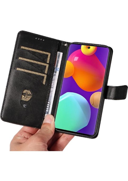 Mays Shop Elmas Dikiş Yüksek Kalite ile Samsung Galaxy A12 5g Için Flip Case (Yurt Dışından)