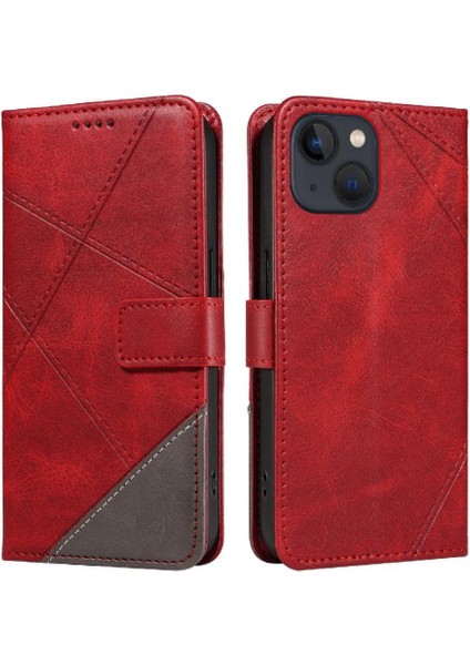 Elmas Dikiş Deri Telefon Koruması ile IPhone 14 Için Flip Case (Yurt Dışından) fırsatları