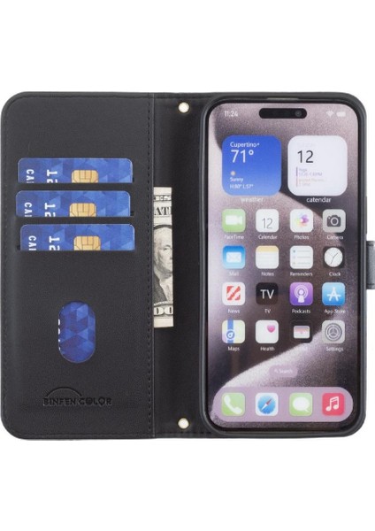 Realme 12 5g Cüzdan Pu Deri Koruyucu Iş Için Flip Case Basit (Yurt Dışından)