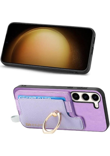 Samsung Galaxy S23 Artı Cüzdan Manyetik Halka Standı Tutucu Magsafe (Yurt Dışından)