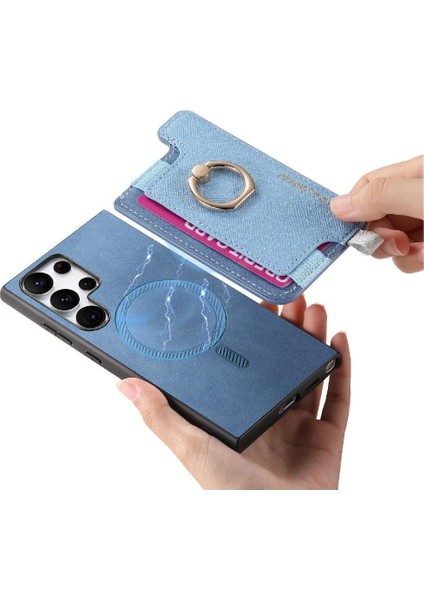 Samsung Galaxy S24 Ultra Magsafe Uyumlu Halka Standı Tutucu (Yurt Dışından) modelleri