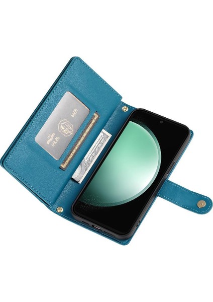 Samsung Galaxy S24 Fe Crossbody Kayış Cüzdan Iş Standı Için Flip Case (Yurt Dışından) fırsatları