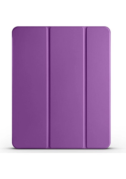 Apple Ipad Air 13 2024 Smart Cover Kalem Bölmeli Standlı 1-1 Kapaklı Kılıf