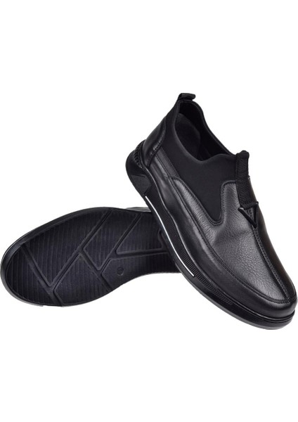 Deri Comfort Erkek Ayakkabı SK-71170 Siyah
