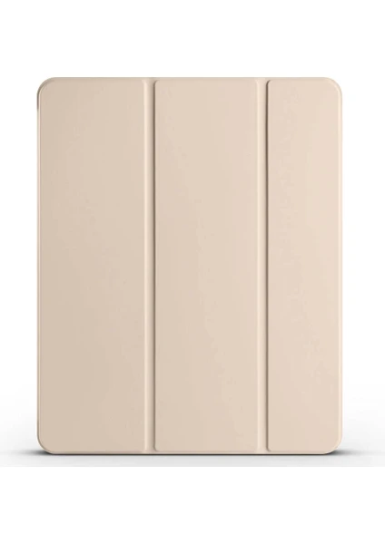 Apple Ipad Air 13 2024 Smart Cover Kalem Bölmeli Standlı 1-1 Kapaklı Kılıf