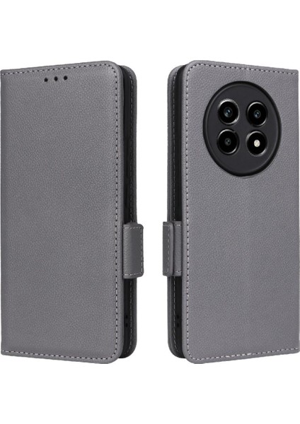 Realme 13 Pro Pu Deri Cüzdan Manyetik Kart Yuvaları Tutucu Için Flip Case (Yurt Dışından)