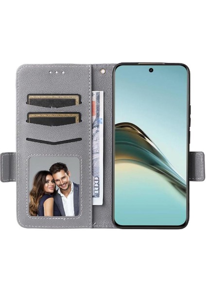 Realme 13 Pro Pu Deri Cüzdan Manyetik Kart Yuvaları Tutucu Için Flip Case (Yurt Dışından) fırsatları