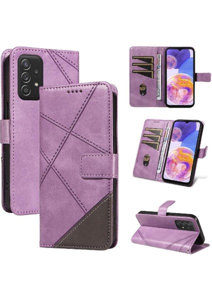Samsung Galaxy A72 ve Kart Yuvası Yüksek Kaliteli Deri Telefon Için Flip Case (Yurt Dışından) modelleri