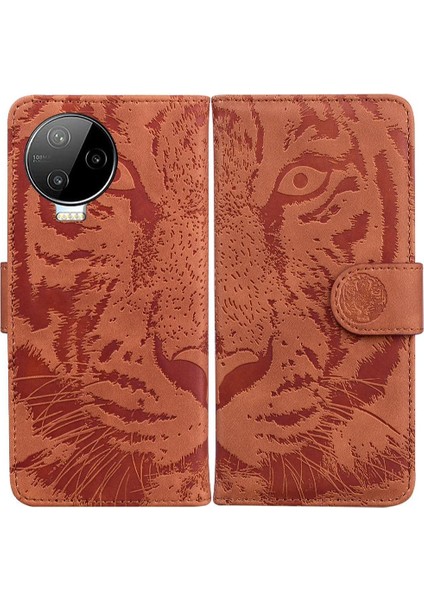 Infinix Not 12 Pro 4g Deri Cüzdan Kickstand Koruyucu Için Flip Case (Yurt Dışından)
