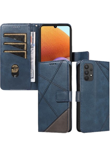 Elmas Dikiş ile Samsung Galaxy Galaxy 4g ve Kart Yuvası Için Flip Case (Yurt Dışından)