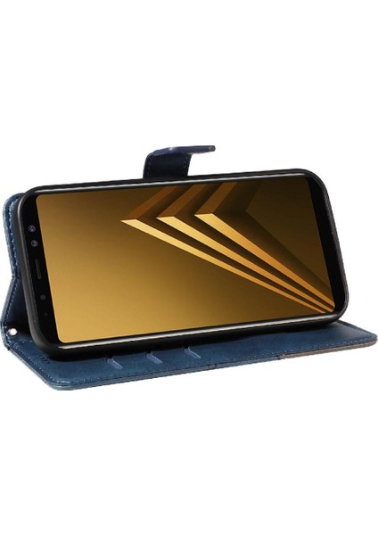Samsung Galaxy A8 2018 Yüksek Kaliteli Deri Telefon Koruma Için Flip Case (Yurt Dışından) modelleri
