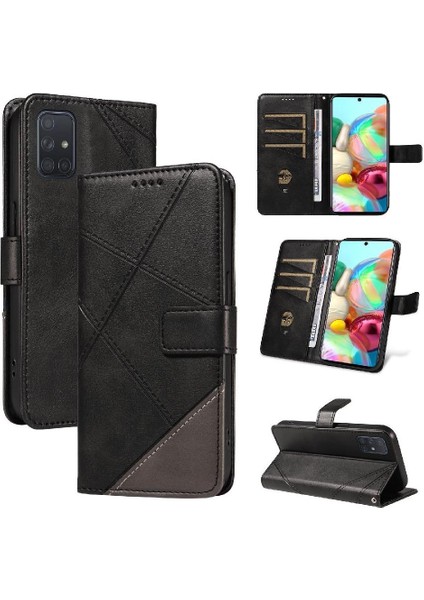 Samsung Galaxy A51 4g Deri Telefon Koruma Çantası ile Flip Case ve (Yurt Dışından)