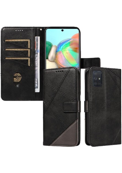 Samsung Galaxy A51 4g Deri Telefon Koruma Çantası ile Flip Case ve (Yurt Dışından) modelleri
