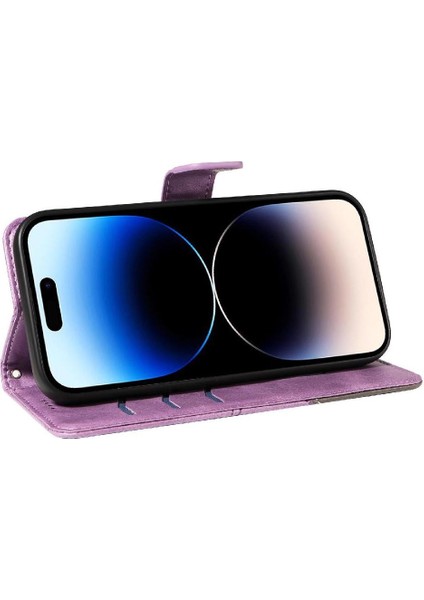 Elmas Telefon ile IPhone 14 Pro Yüksek Kalite ve Kart Yuvası Için Flip Case (Yurt Dışından) modelleri